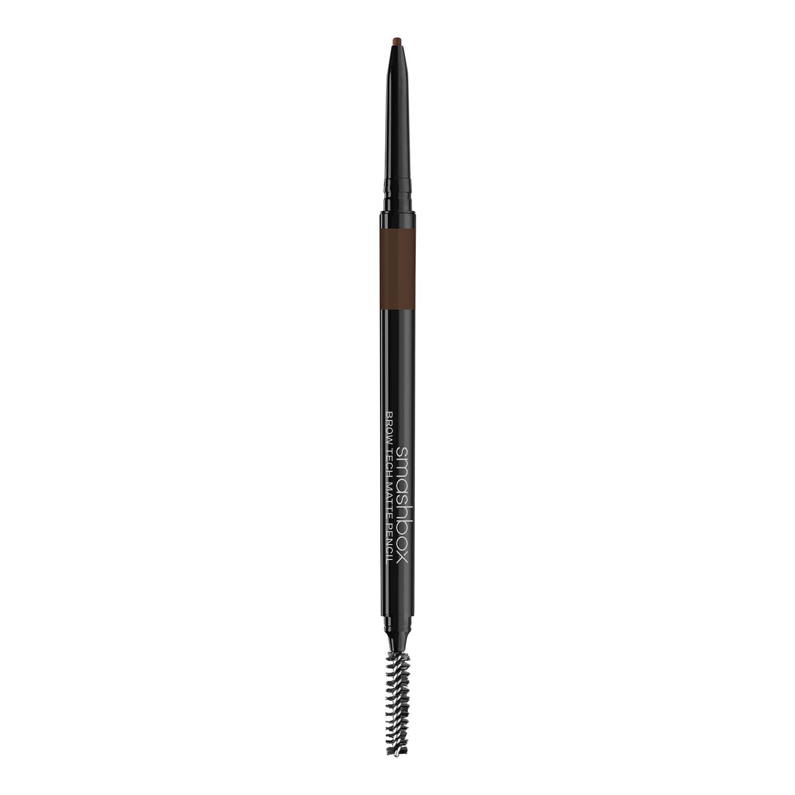 Smashbox Smashbox Brow Tech Matte Eye Brow Pencil | Waterproof, Smudge Proof + Long Lasting with Spoolie Brush, Brunette