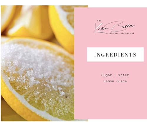 The Koko Bella Lash and Sugaring Bar Kookie Bella Sugaring Paste for Hair Removal Natural Wax (Hard)