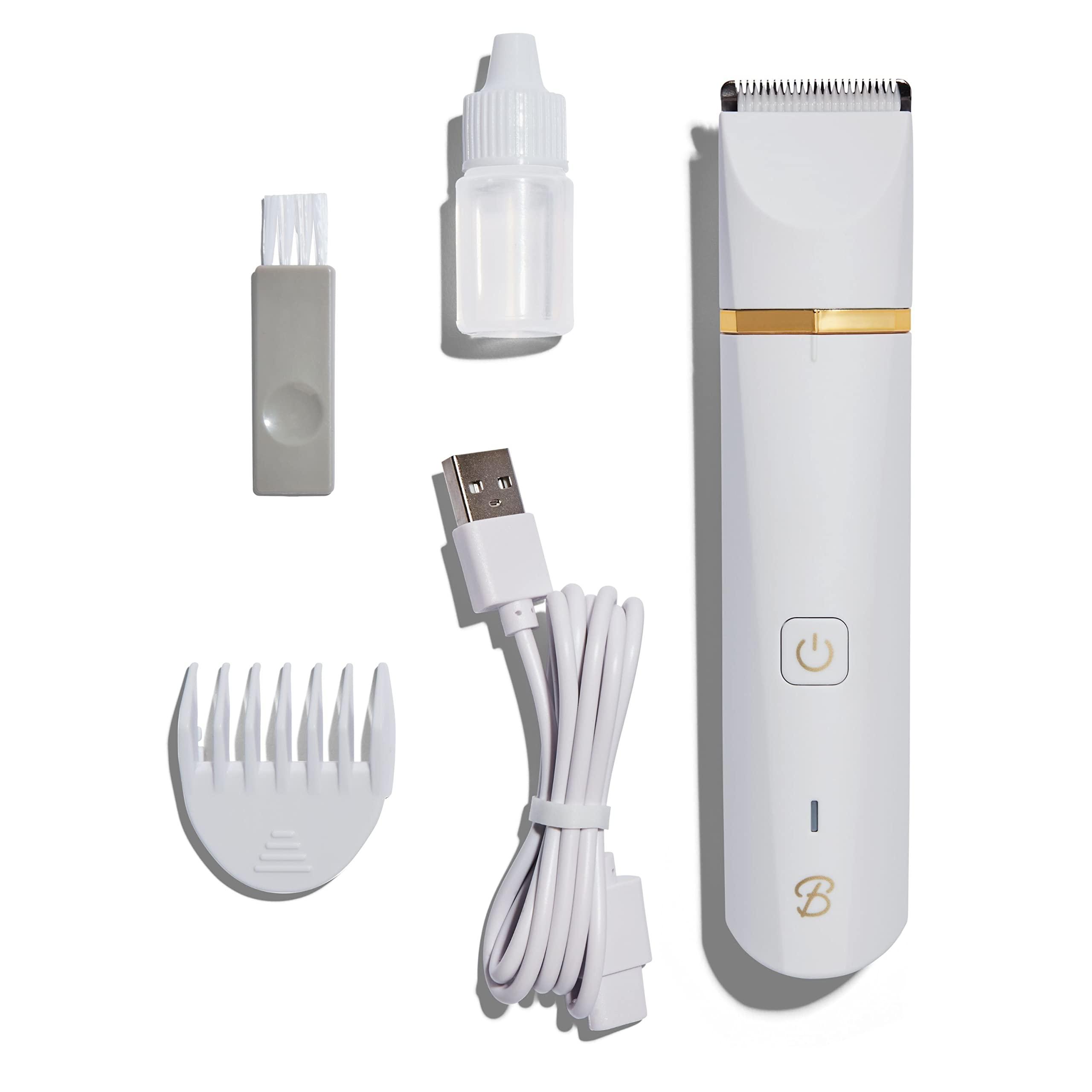 Bushbalm Bushbalm Bikini Trimmer - Electric Shaver Body Hair Razor for Women, Waterproof, Cordless Shaver for Sensitive Areas, Close Grooming for Bikini, Underarms, and Legs  Francesca Trimmer