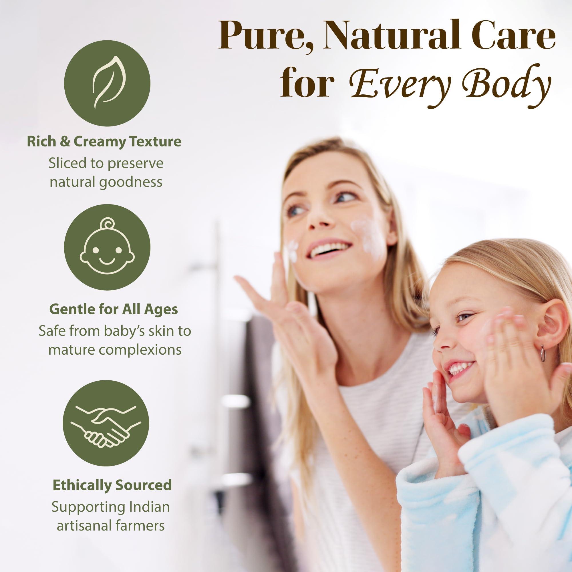 era of nature era of nature Organic Unrefined Raw AFRICAN IVORY WHITE SHEA BUTTER, for Anti Aging Dry Skin Base Beauty, Use Alone or in DIY Body Butters, Soaps, Lotions and lip balm - (Ghana) (2lb)