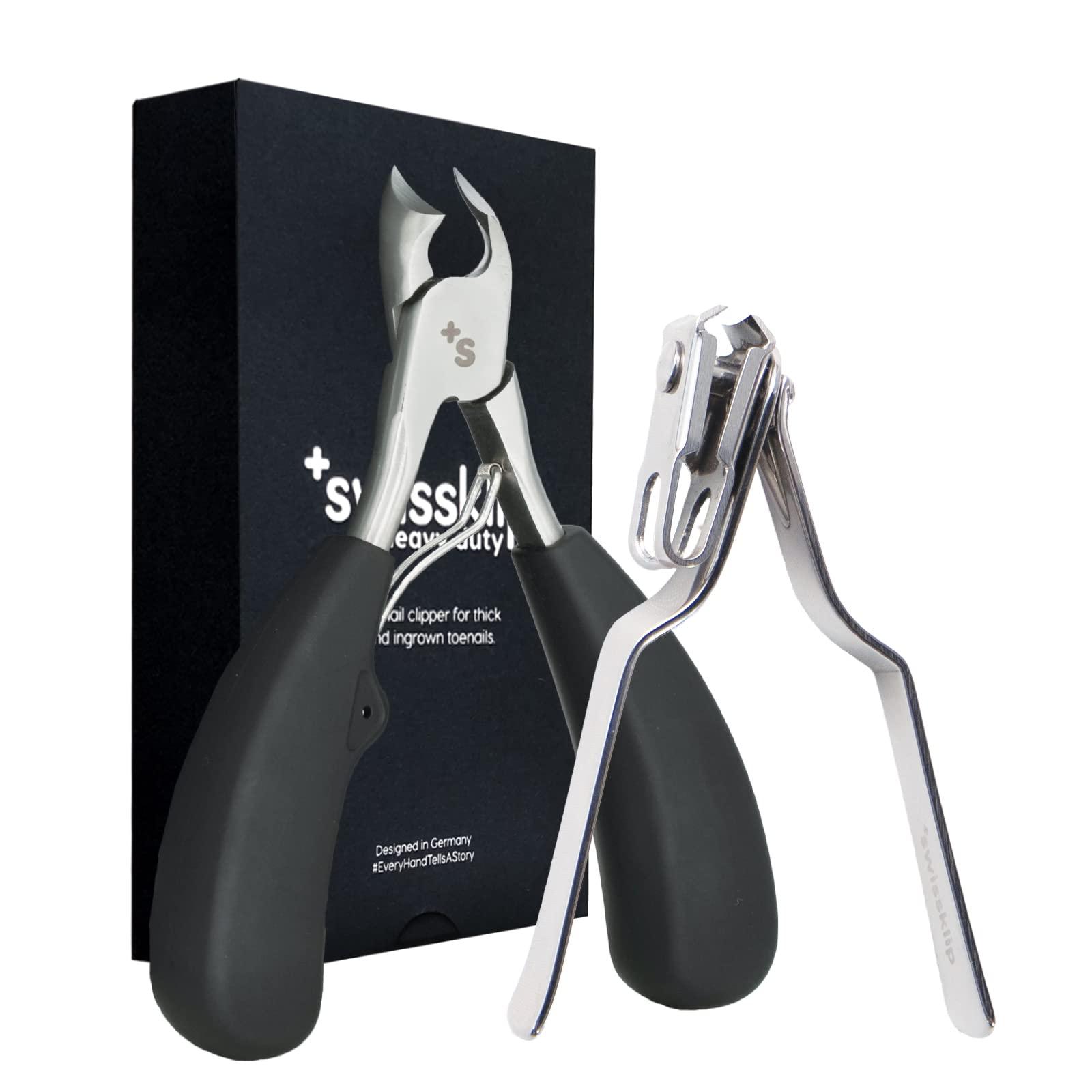 Swissklip Swissklip Heavy Duty Toenail Clippers for Seniors Thick Toenails I Professional Nail Clippers for Ingrown Toenail I nail clippers for men I well suited as finger nail clippers adult
