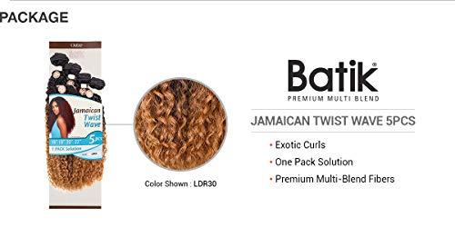 Outre Outre Batik Long Length Wavy Style Futura Synthetic Hair Weaves - JAMAICAN TWIST WAVE 5PCS (LDR425)