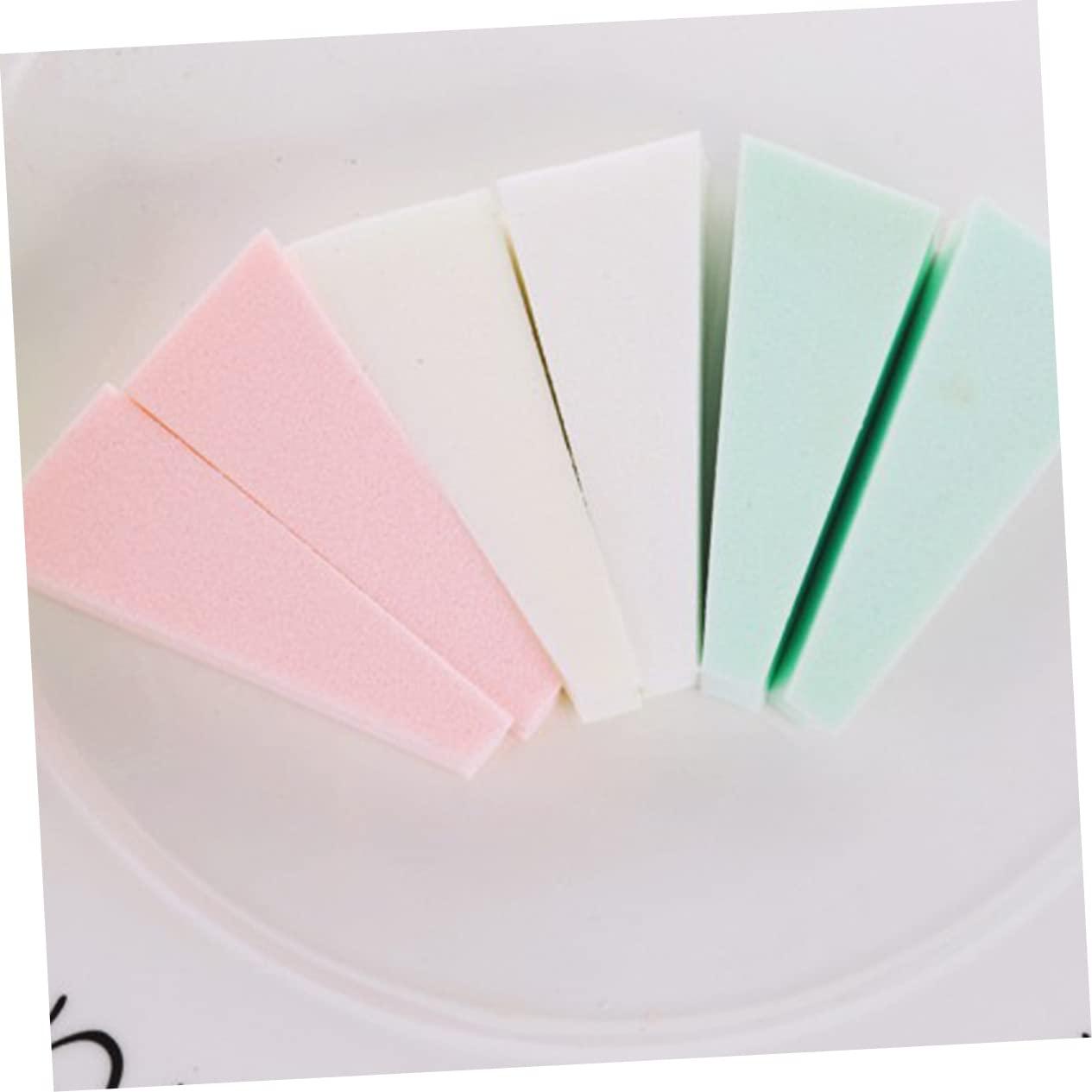 Mipcase Mipcase 60 Pcs Small Cosmetic Sponges Makeup Remover Sponge Puff Cosmetic Bags for Women Face Makeup Sponge with Holder Balm Makeup Brushes Perfume Makeup Minis Makeup Brush Cleaner Mat