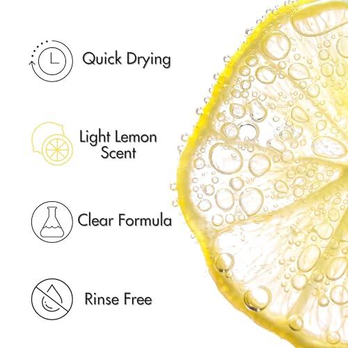 CINEMA SECRETS Cinema Secrets Professional Makeup Brush Cleaner, 2 fl oz, Lemon