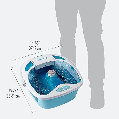 Homedics HoMedics Shower Bliss Foot Spa, Shower Massage Water Jets, Pedicure Center with 3 Attachments, Toe-Touch Control, FB-625H