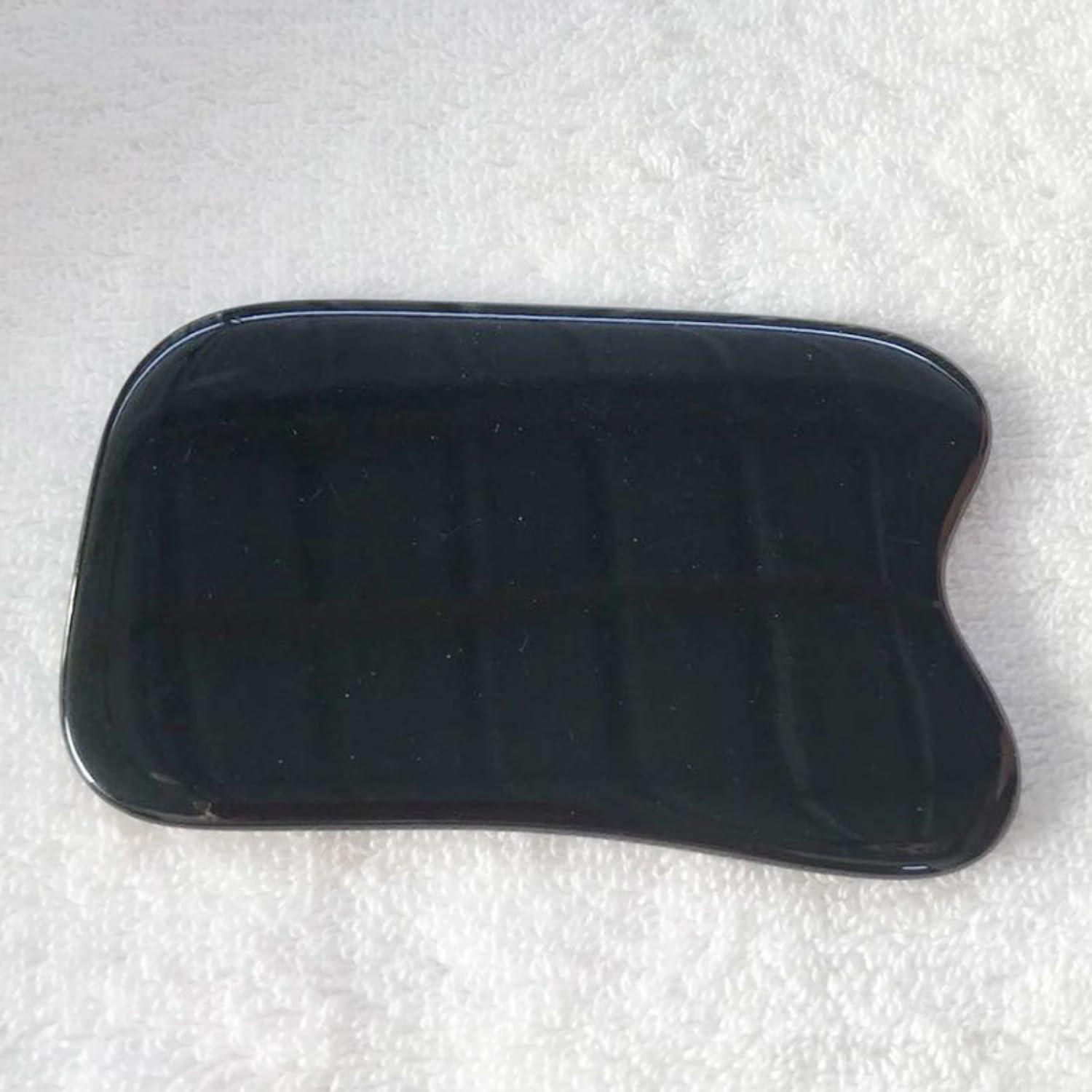 COWRC Gua Sha Facial Tools, Square Guasha Massage Tool for Double Chin & Jawline, Large Gua Sha Board Self-Skin Care Face Tool (Pink)