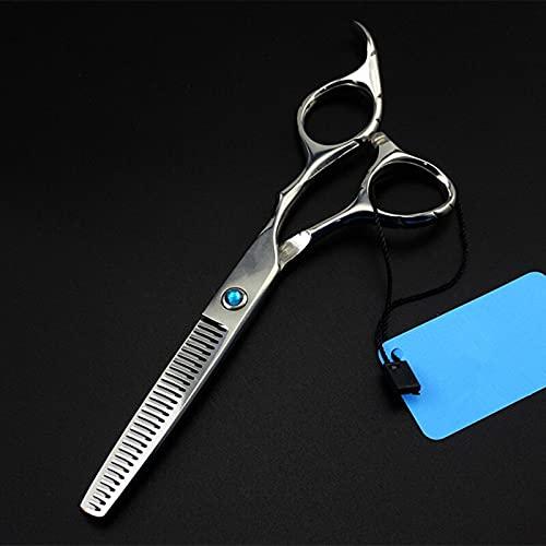 SKipdr Barber Scissors Hair Cutting Scissors, 6 Inch Professional Cut Green Hair Scissors Set Cutting Barber Haircut Scissor Thinning Shears Hairdressing Scissors Set