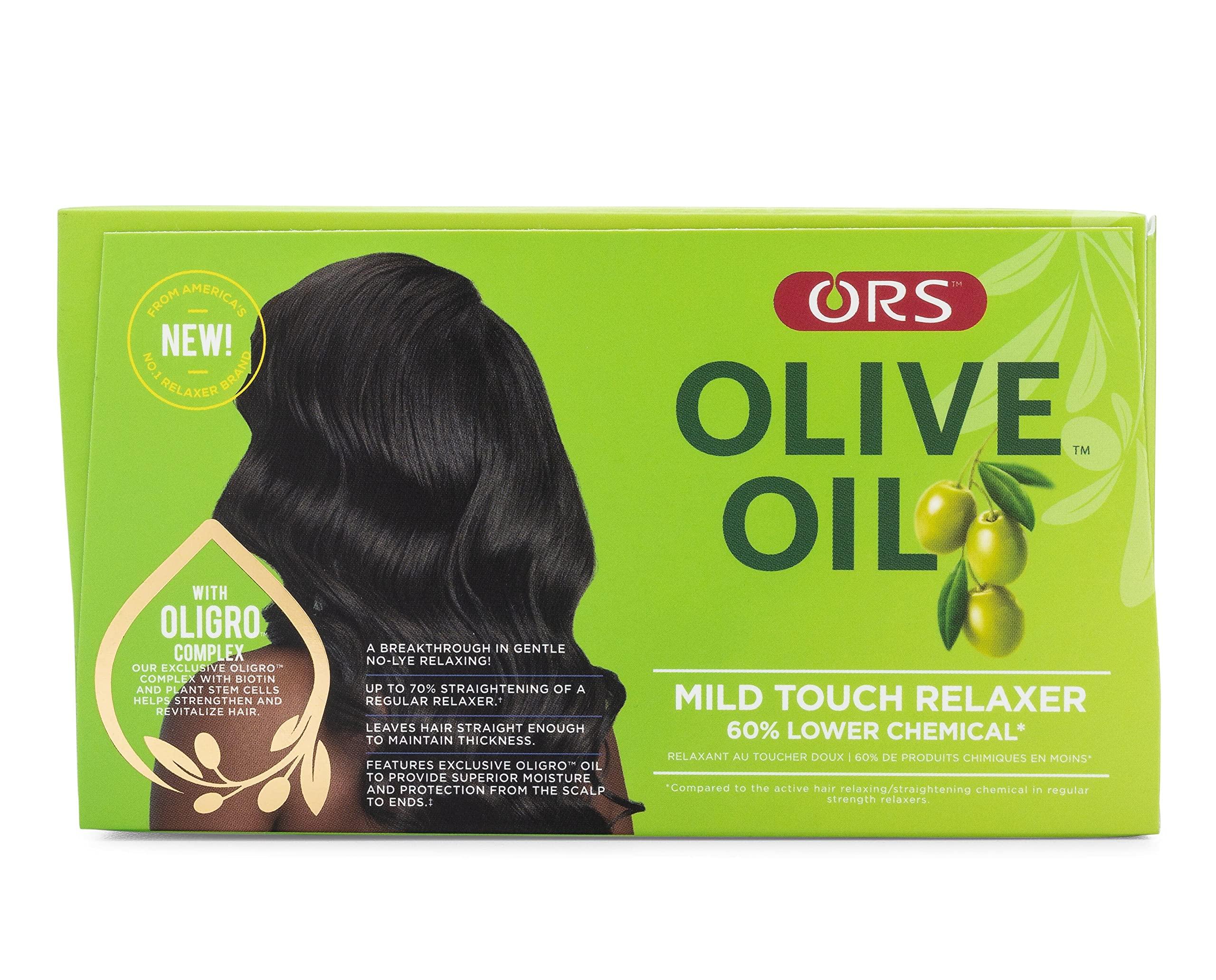 ORS OLIVE OIL ORS Olive Oil Mild Touch Relaxer 60% Lower Chemical No Lye - Mild Strength