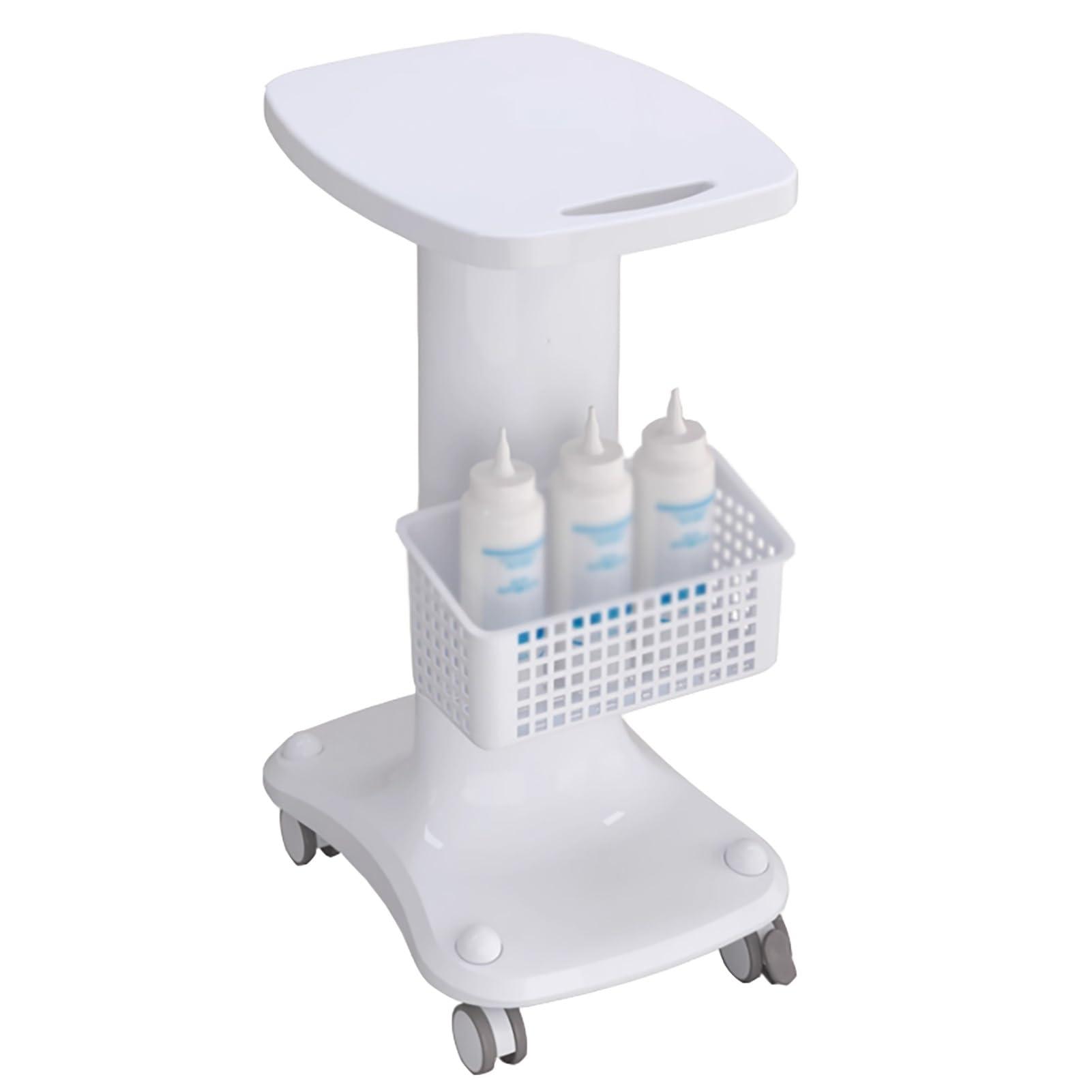 JHDXL Beauty Salon Trolley Cart, Beauty Trolley Cart with 360 Swivelling Wheels, with Storage Tray, Spa Equipment Trolley Carts, for Store Various Instruments, Tools