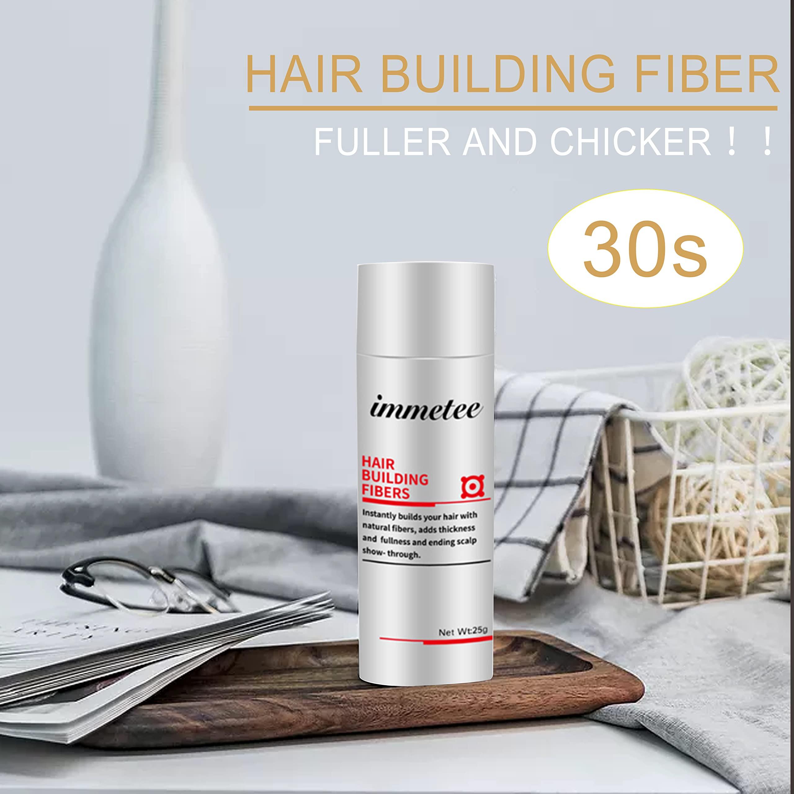 immetee immetee Hair Building Fibres Powder, Hair Fibres for Women & Men, 28g