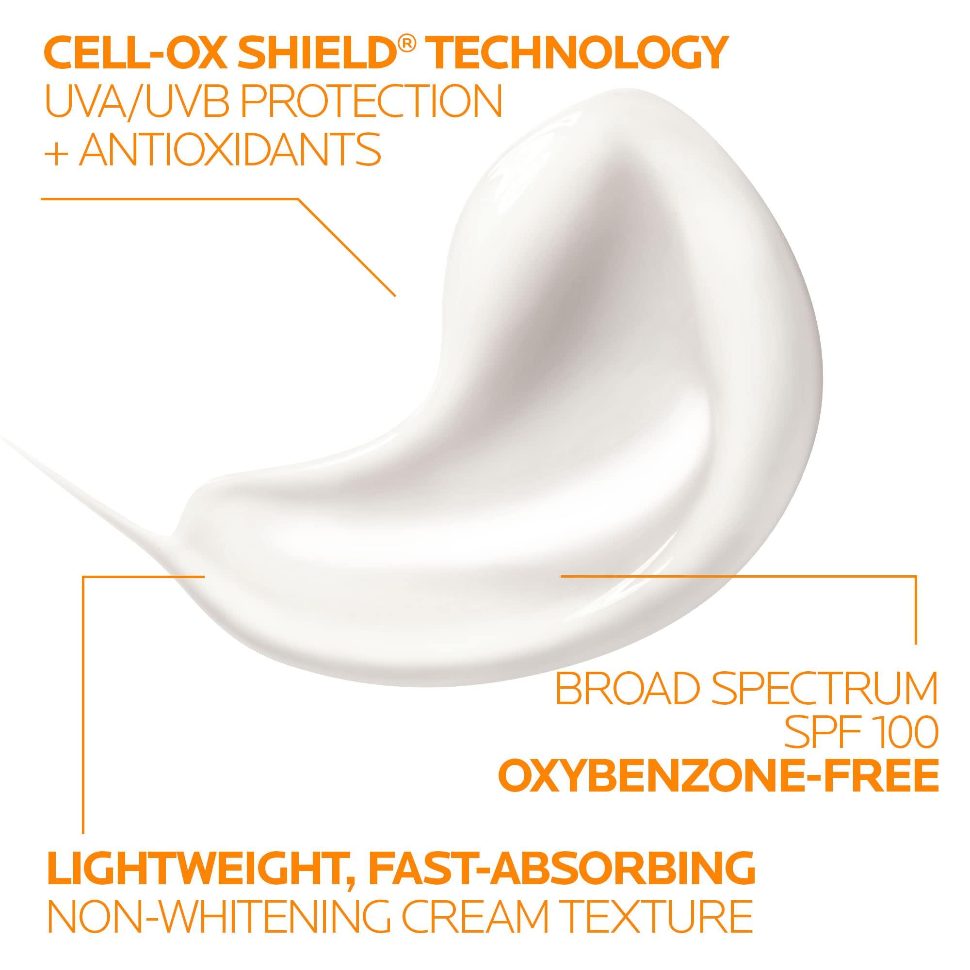 La Roche-Posay La Roche-Posay Anthelios Melt-In Milk Sunscreen SPF 100, Sunscreen For Body & Face, Broad Spectrum SPF + Antioxidants, Oil Free, For Sun Sensitive Skin, Oxybenzone Free