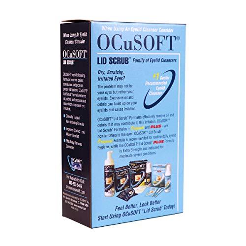 OCuSOFT OCuSOFT Eyelid Cleansing Replacement Pads, White, 100 Count (Pack of 1)