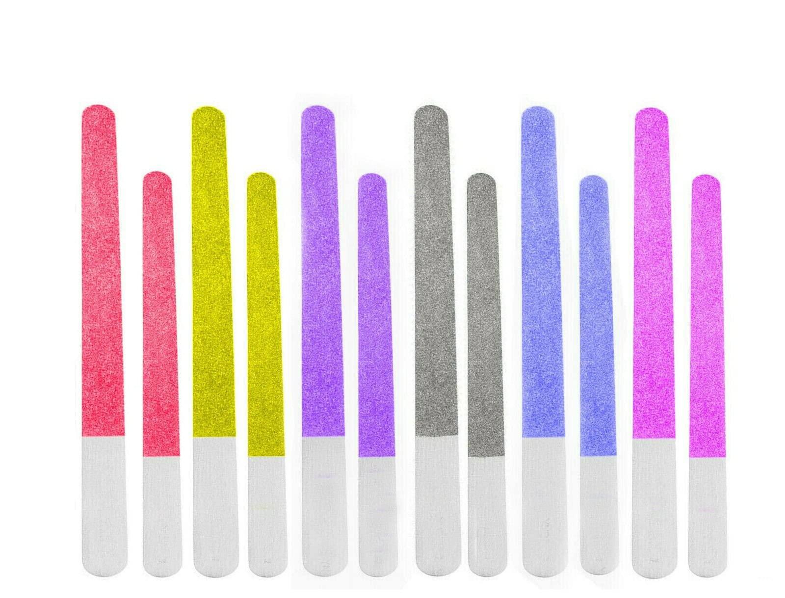 YNR Nail File Diamond Deb Nail File Foot Dresser Stainless Steel Double Sided Diamond Dust Coating Podiatry Foot Care Instruments Professional Quality Product Chiropody File (Red 6\")