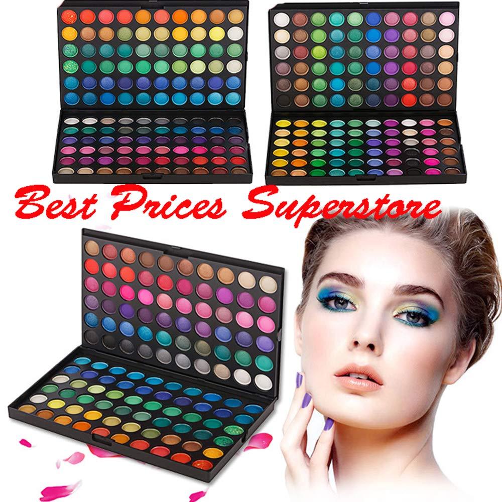 DISAAR 120 Color Pro 5 Kind Fashion Eyeshadow Palette Shimmer Eye Shadow Makeup Set (120-01)