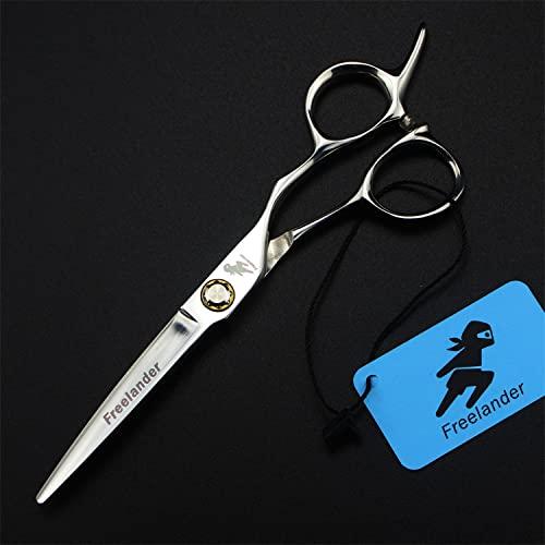 SAGEPL Hair Cutting Scissors, Hair Cutting Shears, 6.0" Hair Cutting Scissors Set, Barber Scissors, Sharp and Durable, for Barber Or Home Use, Plus Bonus Leather Case