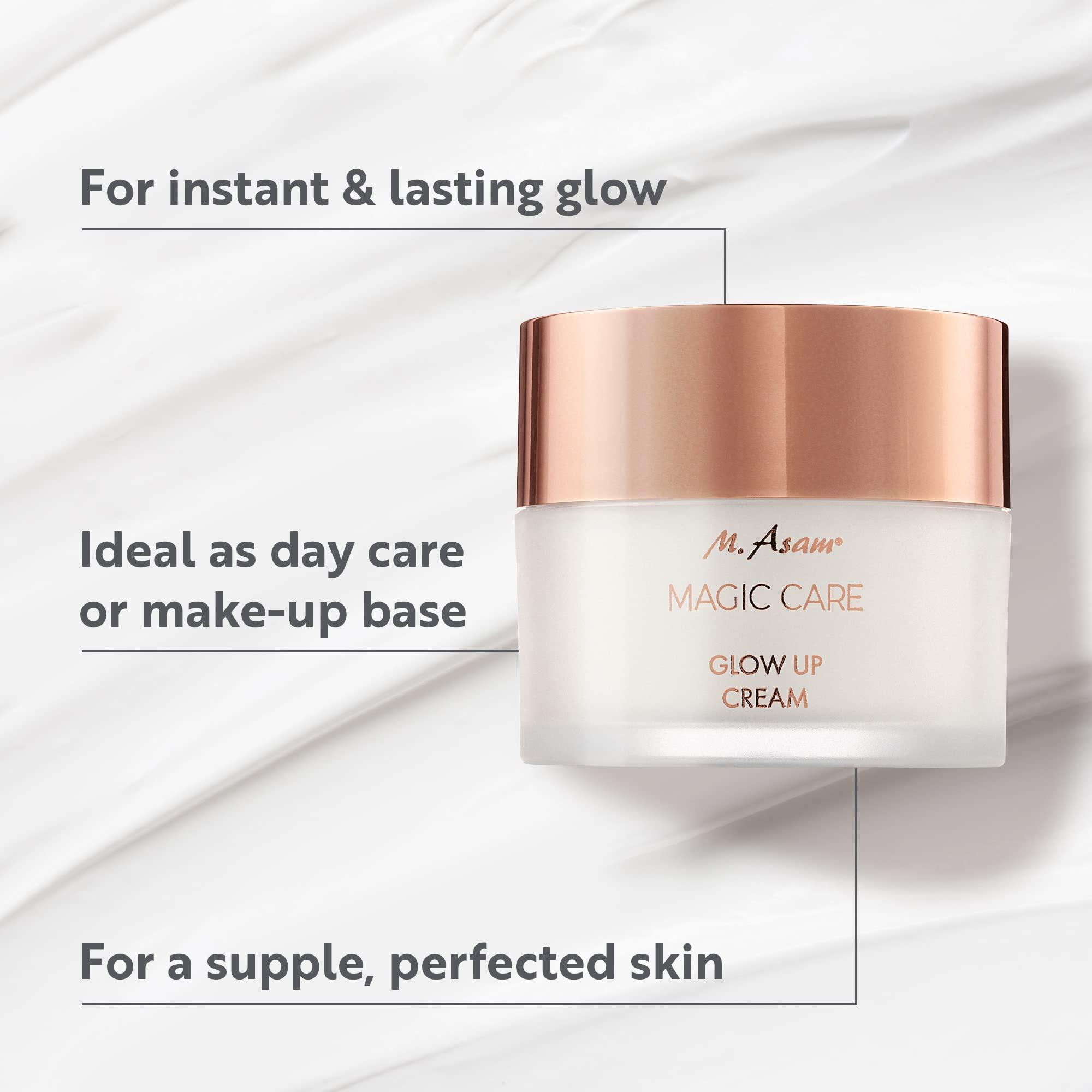 M. Asam M. Asam MAGIC CARE Glow Up Cream (1.69 Fl Oz) - Light facial cream with immediate & long-term glow effect, skincare for fresh and youthful complexion, ideal as day care & as make-up base.
