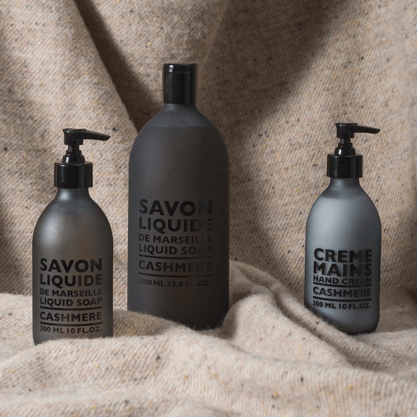 La Compagnie de Provence Compagnie de Provence Savon de Marseille Nourishing Liquid Soap, Cashmere, 33.8 Fl Oz Plastic Bottle Refill