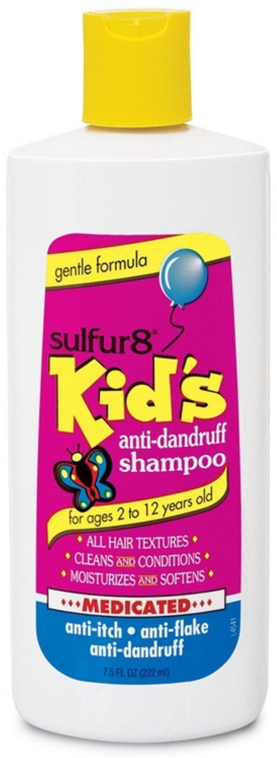 Sulfur 8 Sulfur8 Kids Medicated Anti Dandruff Shampoo, 7.5 oz (Pack of 2)