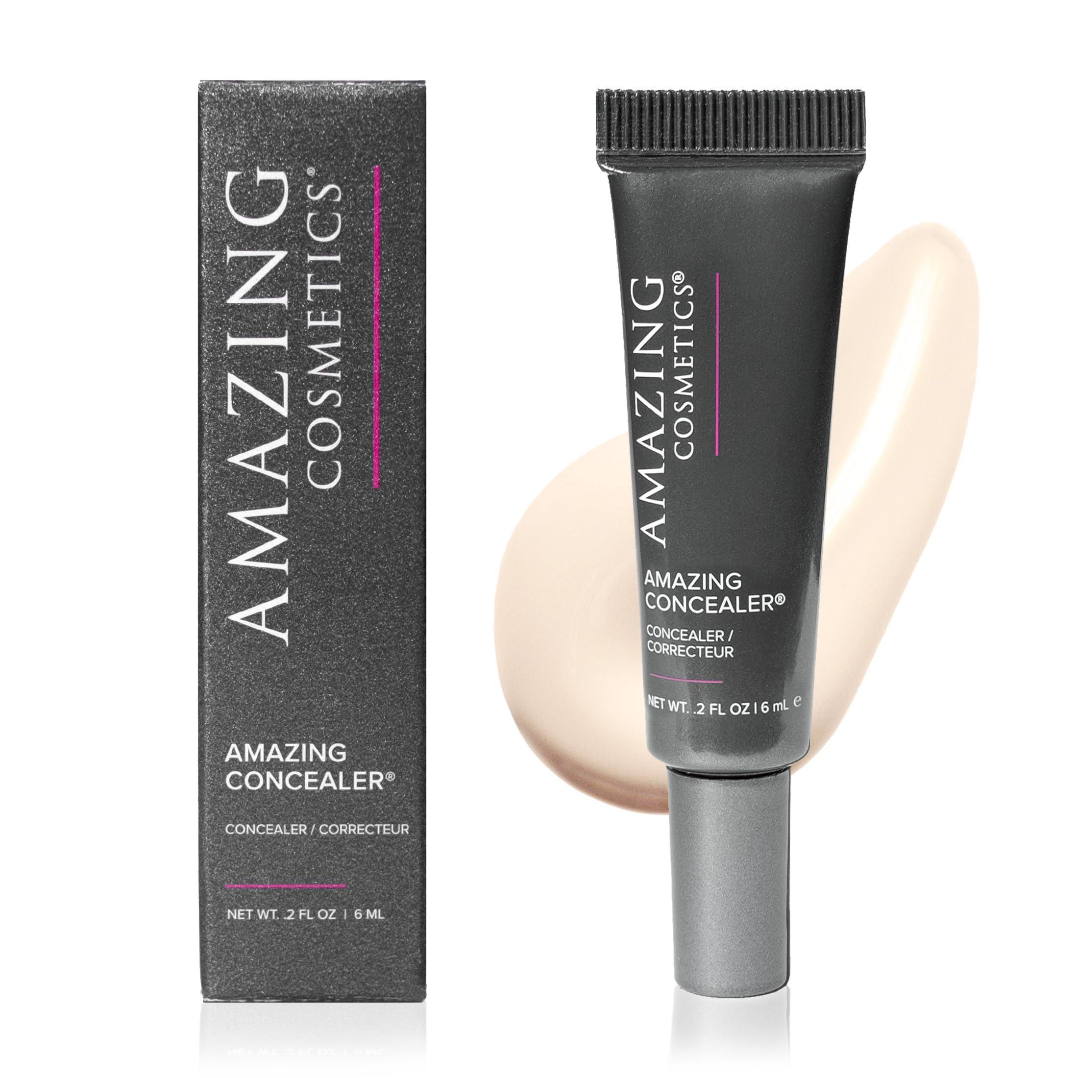 AmazingCosmetics AmazingCosmetics Amazing Concealer, multipurpose full coverage concealer 0.2 oz, Ivory