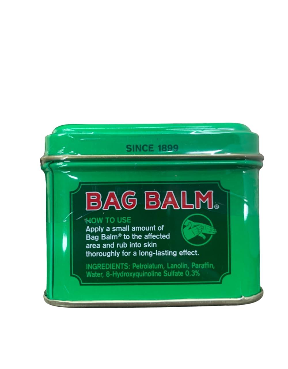 Bag Balm Bag Balm Vermont\'s Original Moisturizing for Dry Skin, Chapped Lips, Cracked Heels, Dog Paw Pads + More. 118 ml (4 oz) Tin (3)