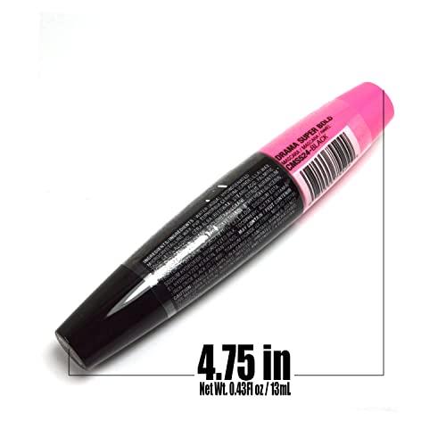 LA Colors L.A. Colors 1 Drama Lash Mascara CMS524 Black Luxurious Lashes Super Intensify Eyes + Free Zipper Bag
