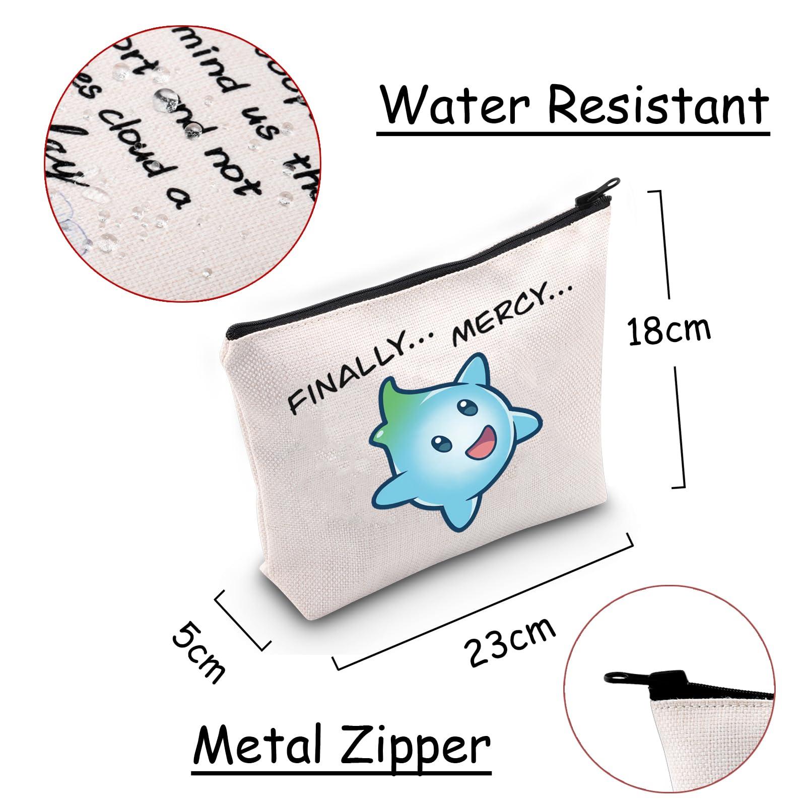 JXGZSO JXGZSO Cute Star Toiletry Bag Movie Lover Gift Lumalee Blue Merch Finally Mercy Makeup Bag Animation Inspired Gift