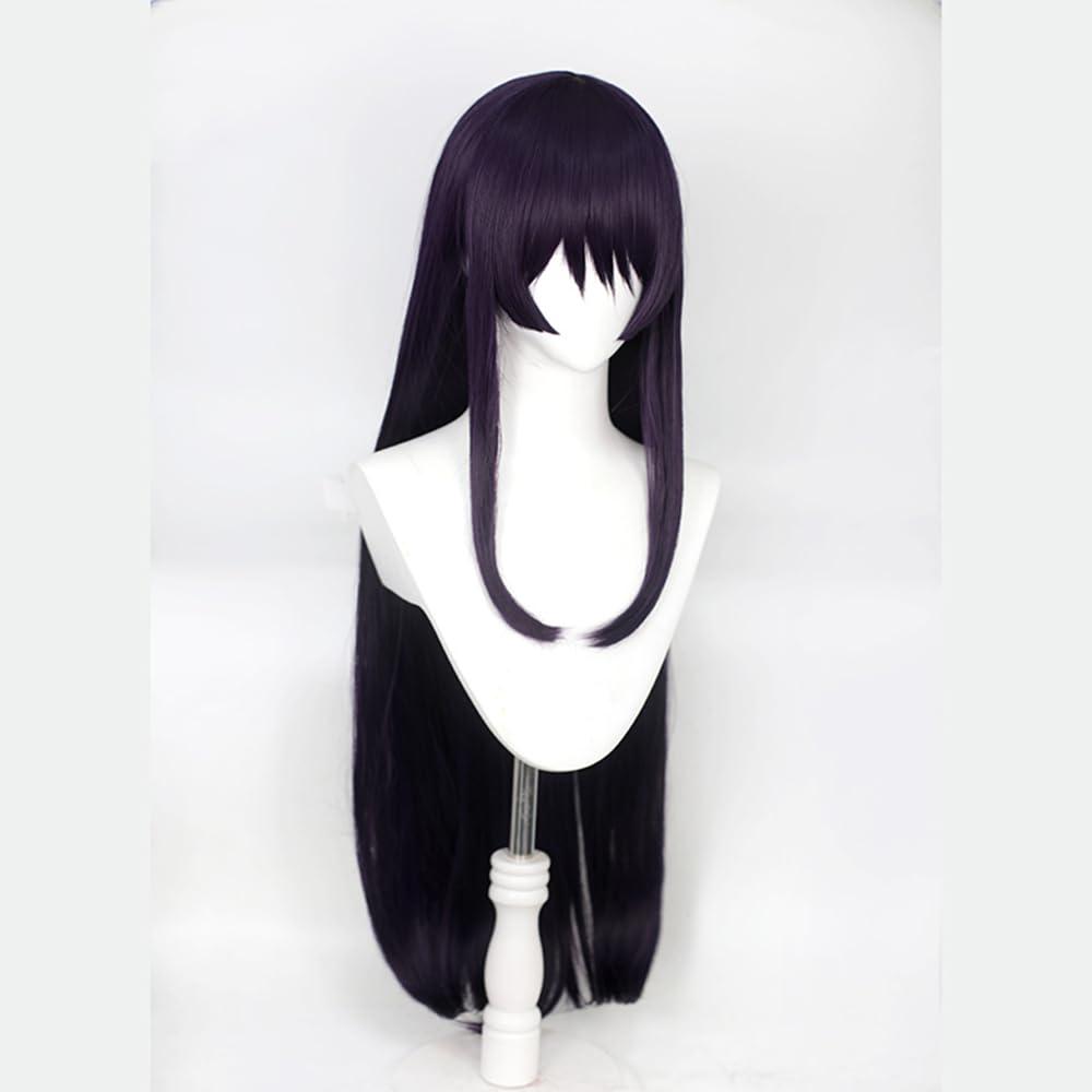 osseoca osseoca Aza Toma Cosply Wig Dark Purple 100cm 39inch (Aza Toma-DPL)