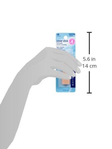 MAYBELLINE Maybelline New York Cover Stick Corrector Concealer, Medium Beige, 0.16 oz.