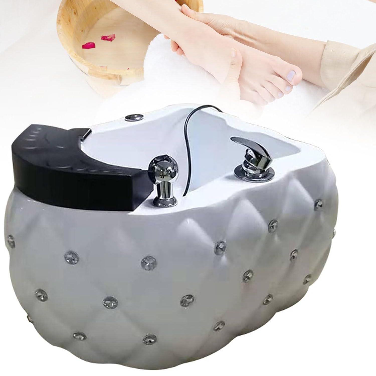 LQQYJSM LQQYJSM Deep Foot Bath Spa with Massage, Home Foot Spa Pedicure Bowl Foot Detox Bucket Tub, Portable Foot Spa Bathtub Feet Spa Tub, Pedicure Spa Bathtub for Hotel Foot Bath Club