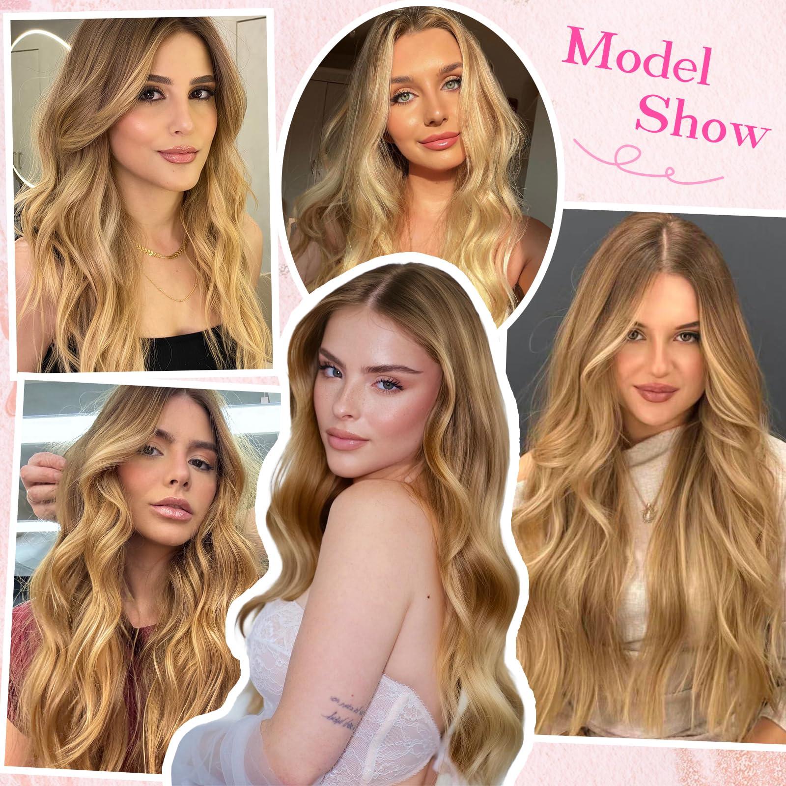 Eliysako Itip Human Hair Extensions I Tip Hair Extensions Human Hair 50g 20inch(#78) Natural Blonde Itip Hair Extensions I Tips Hair Extensions Real Human Hair Cold Fusion Itip Hair Extensions