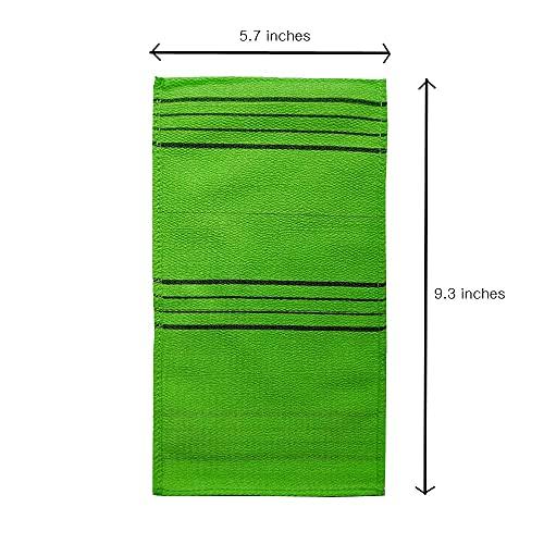 Exfoliating Towel GOLDSANGSA-Korean Exfoliating Towel Washcloth Mitts (Large 10pcs)/Korean Italy Towel Skincare Exfoliating Scrub Bath Cloth Remove Dead Skin
