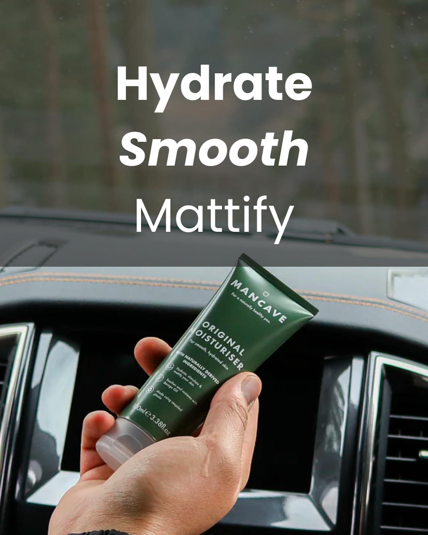 ManCave Mancave Natural Original Moisturiser, 3.38 Ounce