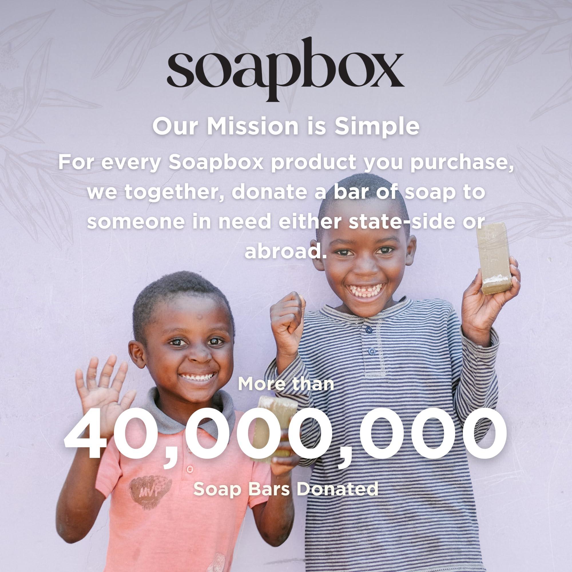 Soapbox Soapbox Coconut Milk & Sandalwood Liquid Hand Soap Combo Pack, 3 Pack of 12oz Bottles + 64oz Half Gallon Refill