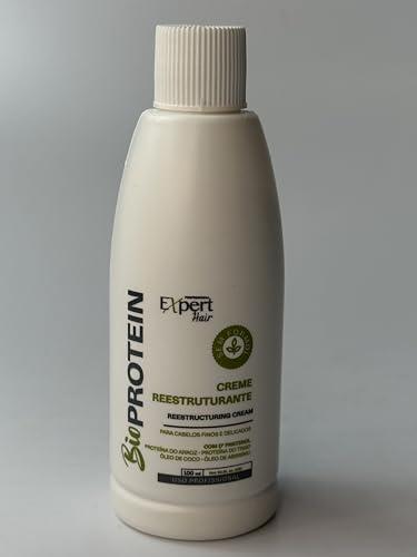 Expert Hair Bio Protein Organic Brazilian Keratin Treatment - Formaldehyde-Free Hair Straightening, Keratina Brasilea, 100ml/3.38oz