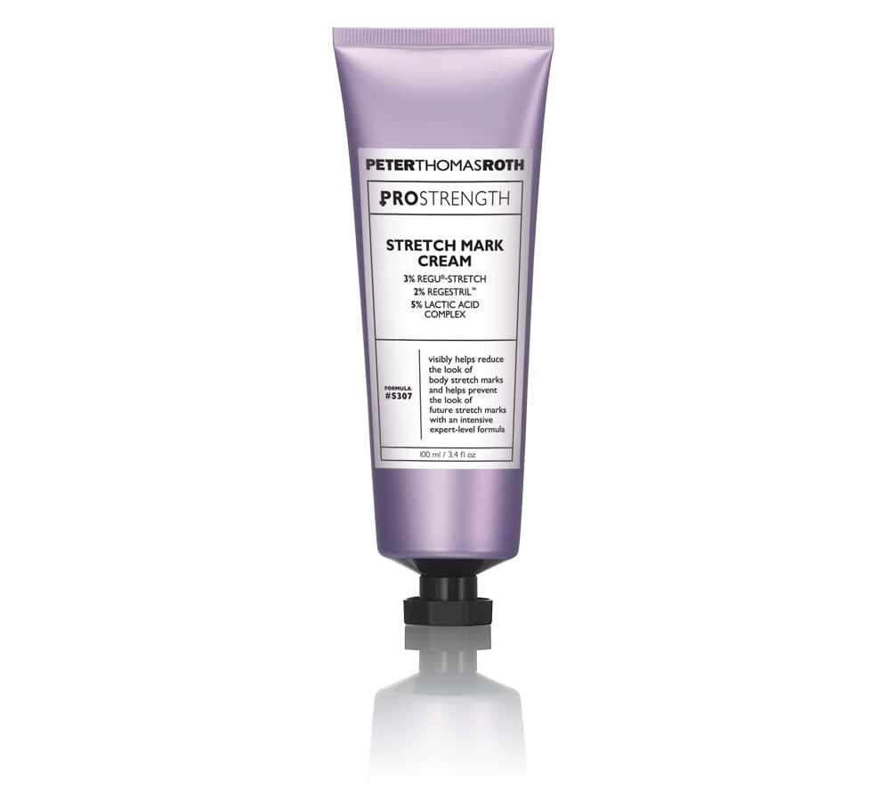 Peter Thomas Roth Peter Thomas Roth | PRO Strength Stretch Mark Cream, Treatment For Body Stretch Marks, Uneven Tone and Texture, Moisturizing Stretch Mark Cream