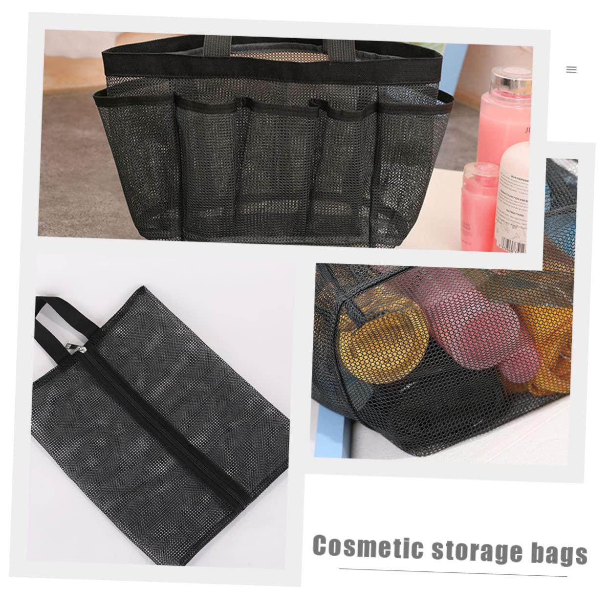 BIUDECO BIUDECO 6 Pcs Bath Sauna Net Bag Makeup Bag Large Tote Bag for Women Large Tote Pool Bag Tote Purse for Women Kid Mesh Travel Organizer Bags Women Makeup Bag Polyester Handheld Child Toy