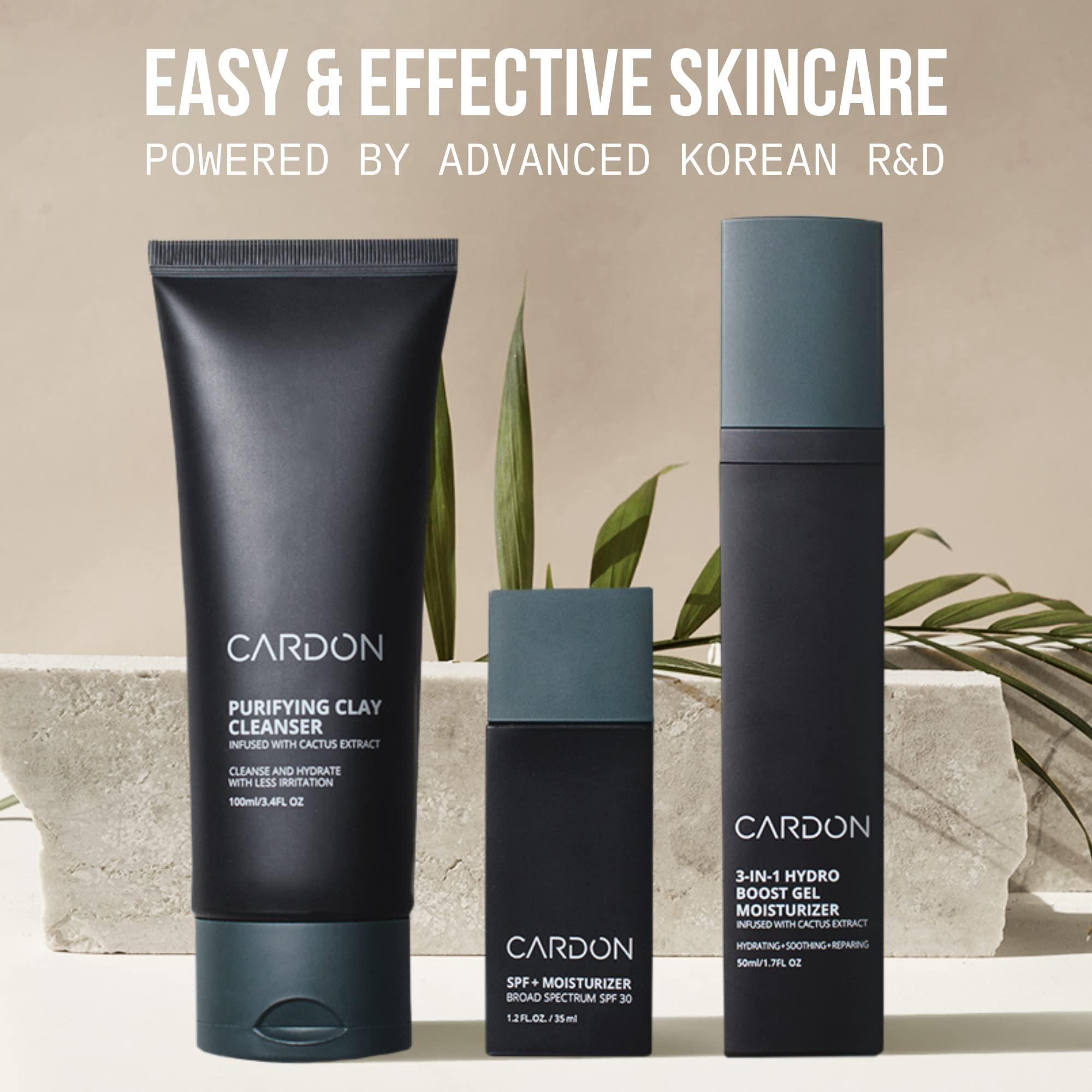 Cardon Cardon Anti-Aging Face Moisturizer, Korean Skincare Hydro Boost Gel, Ultra Light Face Cream to Even Skin Tone Overnight, Healing Cactus Extract, Reduce Wrinkles, Repair Acne Scars (2 CT)