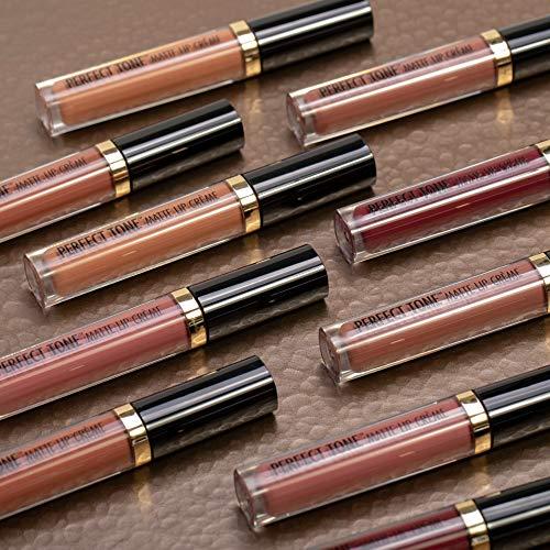 Black Radiance Black Radiance Perfect Tone Matte Liquid Lipstick Lip Crème Pretty Sexy (Pack of 3)