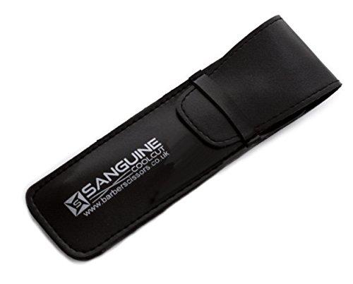 Sanguine Straight Cut Throat Razor, Traditional Straight Shaving Razor - IT WON'T DISAPOINT YOU Free Pouch