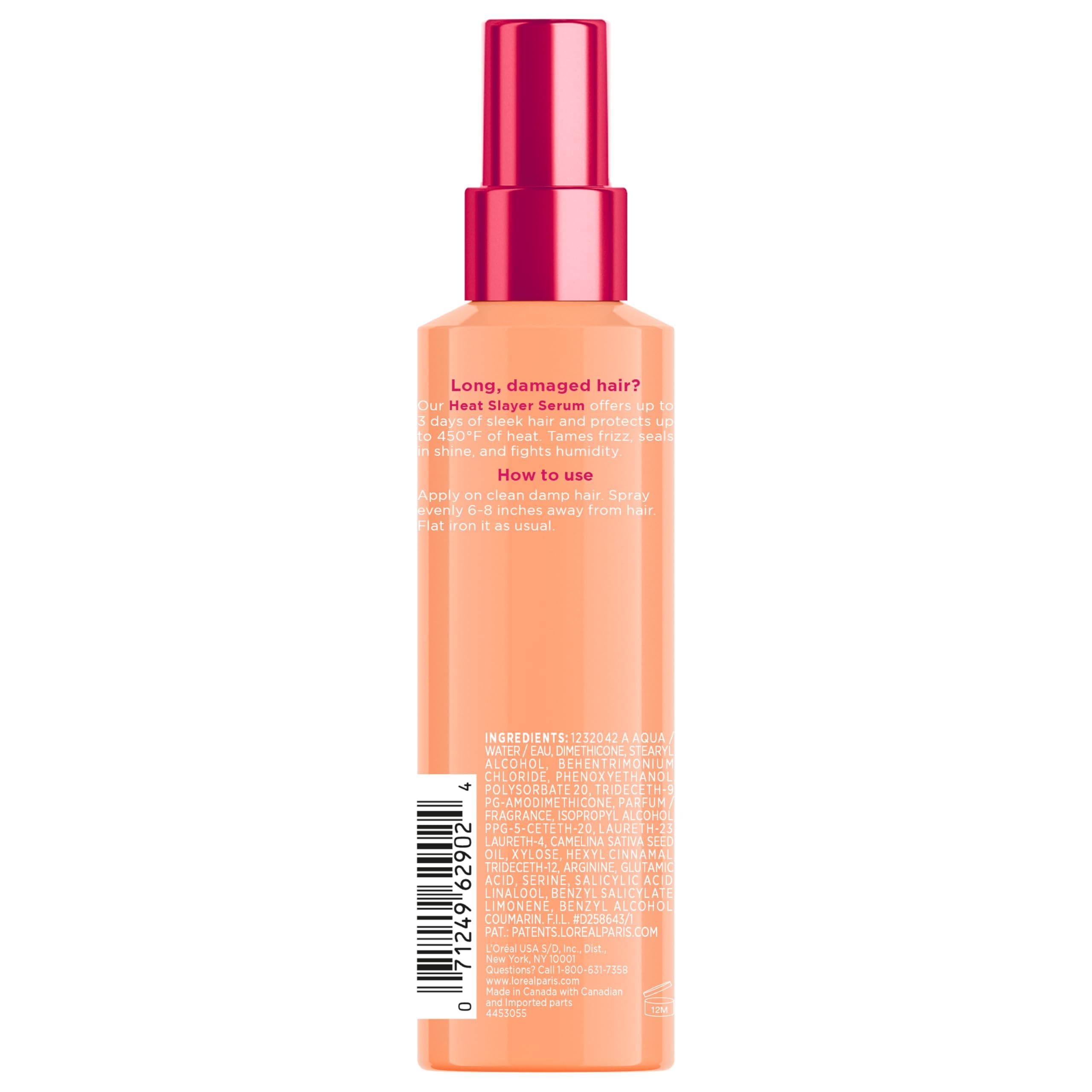 LOral Paris L\'Oreal Paris Elvive Dream Lengths Heat Slayer Pre-Iron Spray Leave-In, 4.4 Ounce