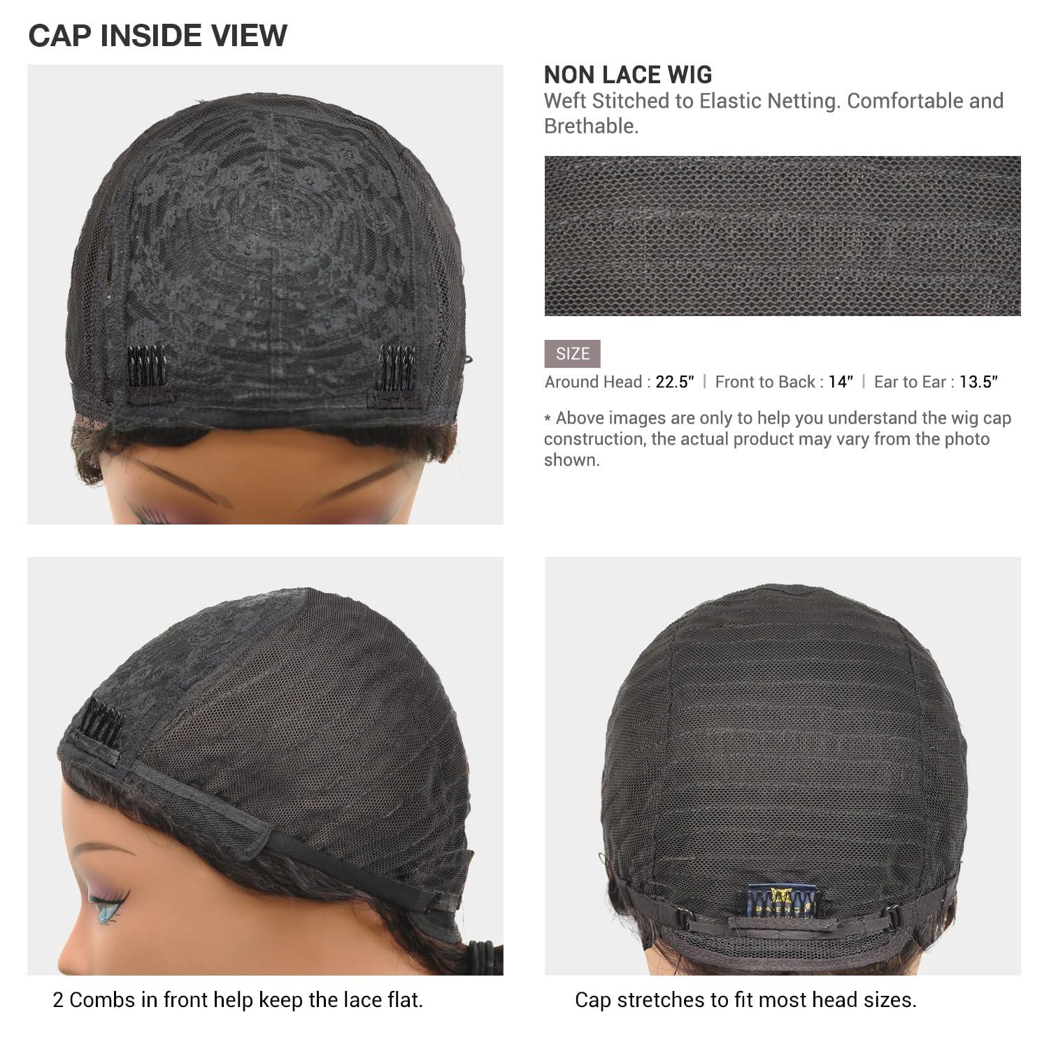 SHAKE-N-GO SHAKE-N-GO WIG NATURAL ME - DEEP CURL (HI BROWN)