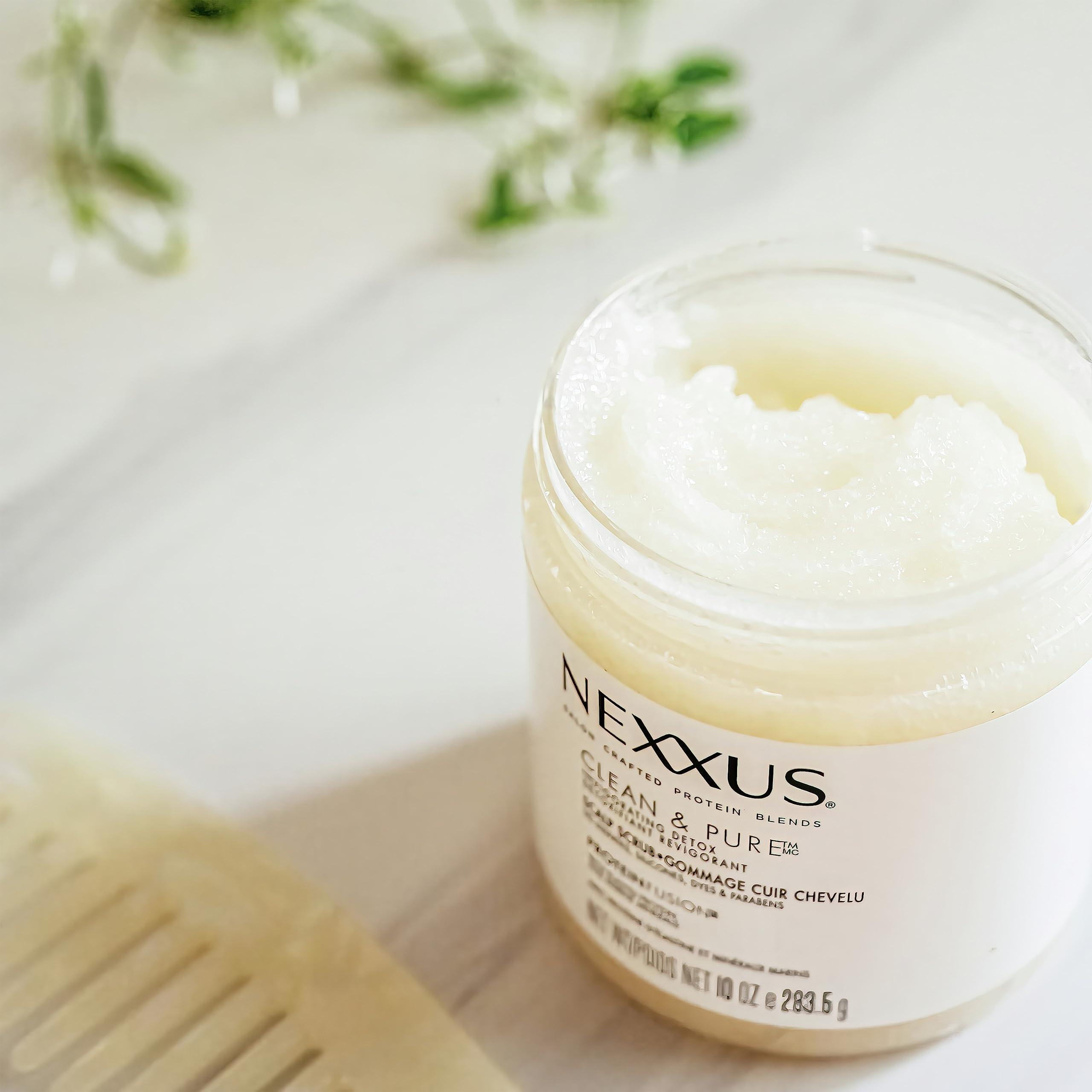 Nexxus Nexxus Sulfate-Free Hair Scrub Exfoliating Scalp Scrub To Nourish & Clarify Silicone, Dye, & Paraben Free Hair Scrub 10 oz