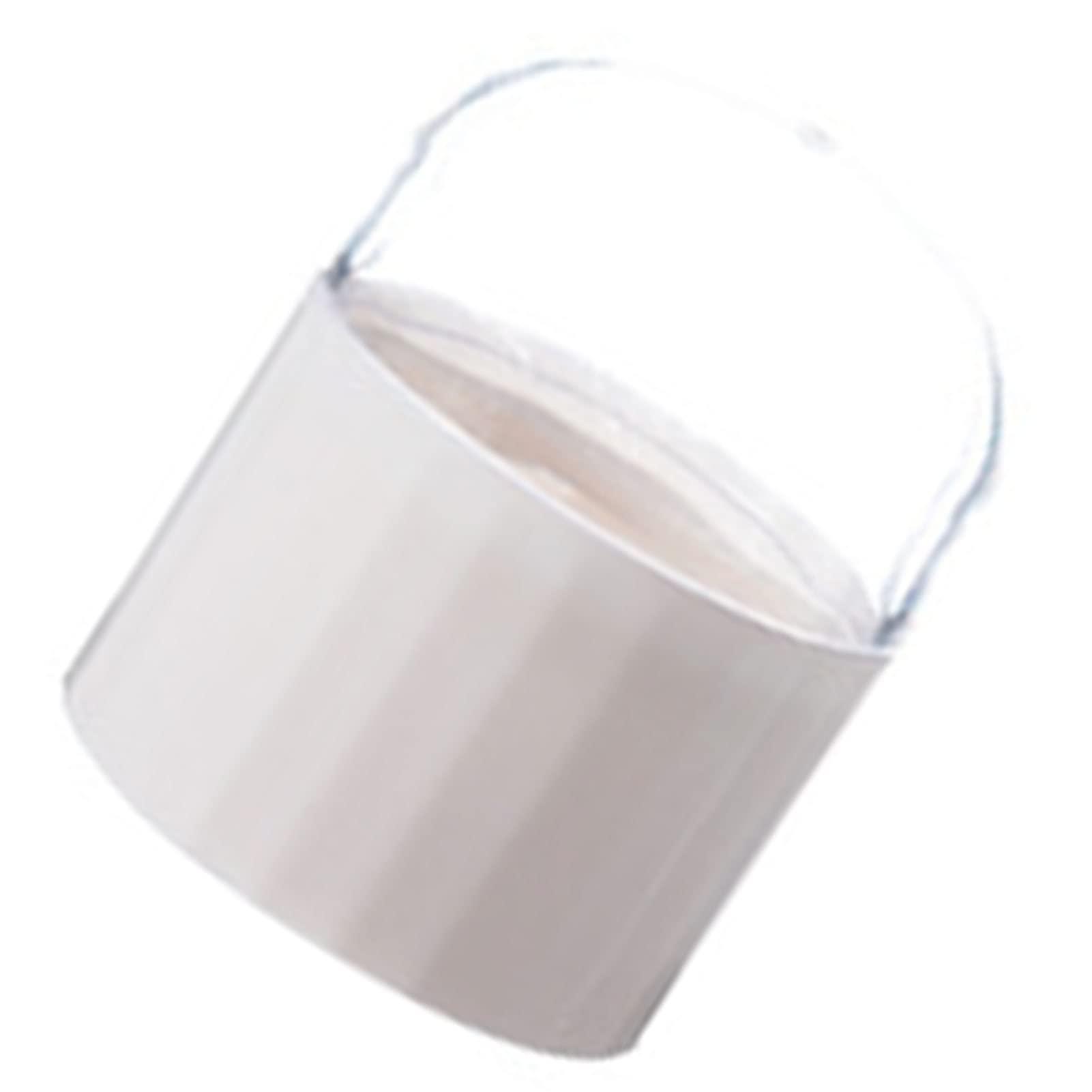 TITA-DONG Makeup Sponge Holder, Egg Powder Puff Drying Shelf, Beauty Cosmetic Egg Sponge Organizer Case with Clear Lid, Portable Dustproof Holder, Sponge Drying Rack Stand Holder for Travel Carrying(White)