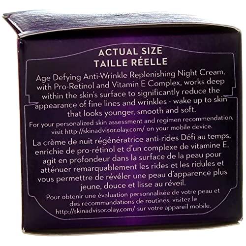 Olay OLAY Age Defying Anti-Wrinkle Replenishing Night Cream 2 oz (Pack of 7)