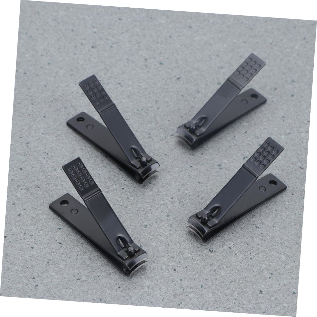 BELLIFFY BELLIFFY 12pcs Nail Nipper Skin Tag Remover Ingrown Nail Stick Trimmers Cuticle Remover Heavy Duty Nail Clipper Toenails Bulk Nail Clippers Cuticle Nipper Cuticle Pusher Electric Men Black