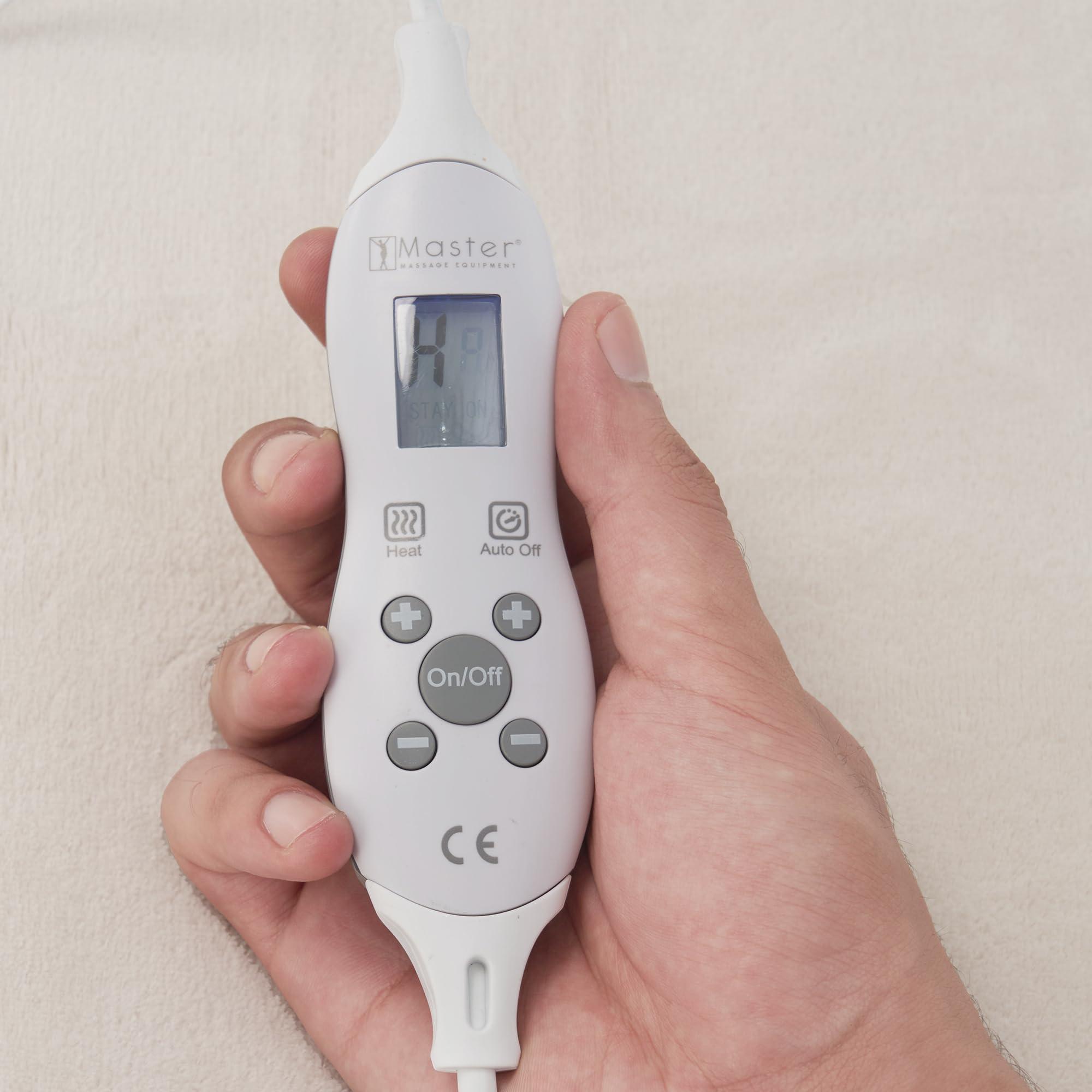 Master Massage Master Massage ETL Certified Massage Table Warmer Sherpa Velvet Fleece Heating Pad & Heating Blanket Warmer Pads Warming Heat Pad for Spa Massage & Beauty Bed