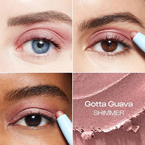 ALLEYOOP ALLEYOOP 11th Hour Cream Eye Shadow Sticks - Gotta Guava (Shimmer) - Award-winning Eyeshadow Stick - Smudge-Proof and Crease Proof for Over 11 Hours - Easy-To-Apply and Compact for Travel, 0.05 Oz