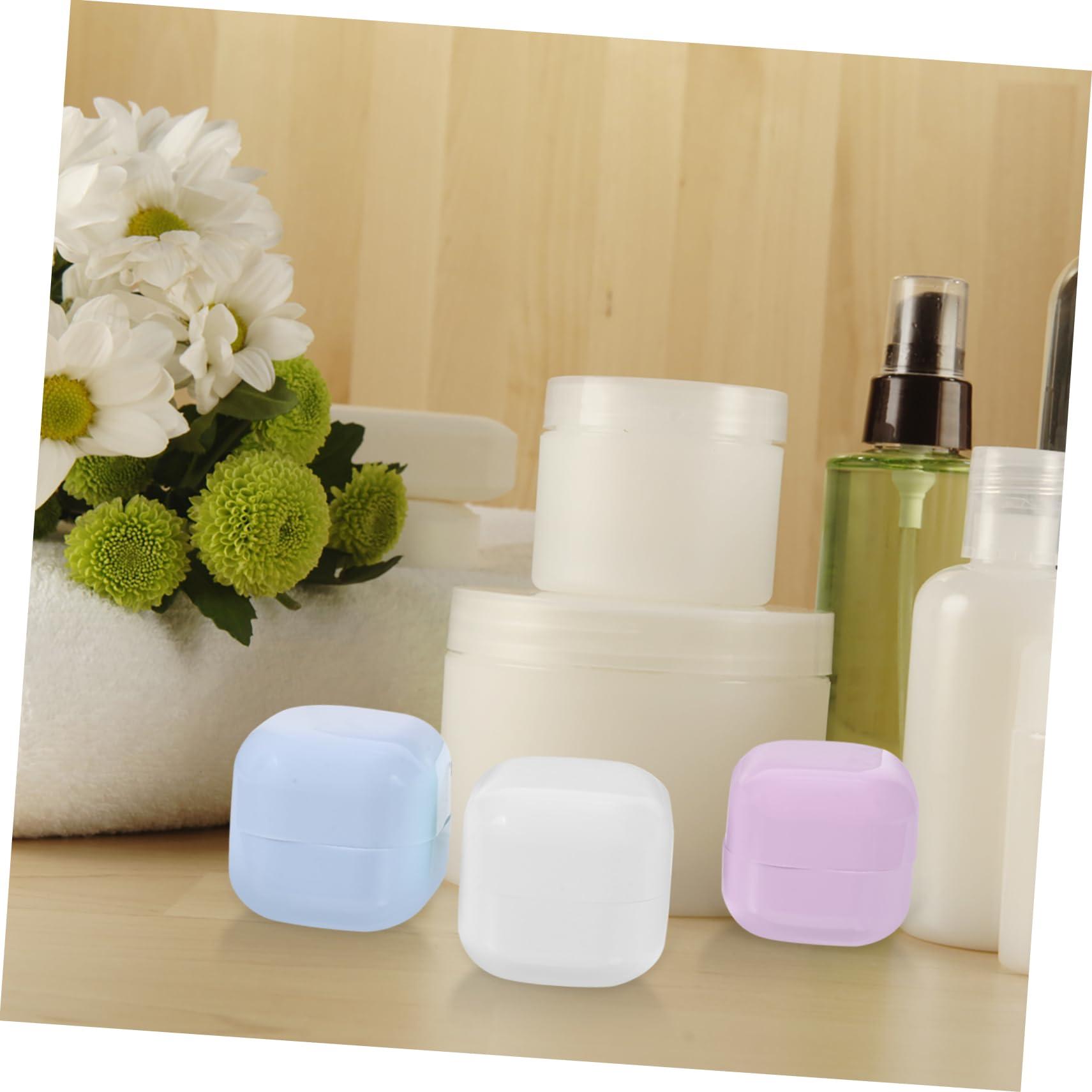 Beatifufu Beatifufu 4pcs Empty Refillable Cream Jars Travel Containers for Eye Cream Sample Holder