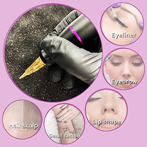 EZTAT2 EZTAT2 Tattoo Cartridge Needles - 20Pcs #12 (1RL) Permanent Makeup SMP Standard Round Liner 0.35mm Microblading Hair Scalp for Tattoo Pen Rotary Machine Supply - V-SELECT