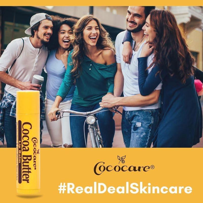 COCOCARE Cococare Cocoa Butter Lip Balm 0.15 oz (Pack of 8)